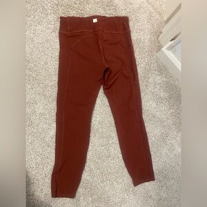 Rust Orange Vuori Leggings